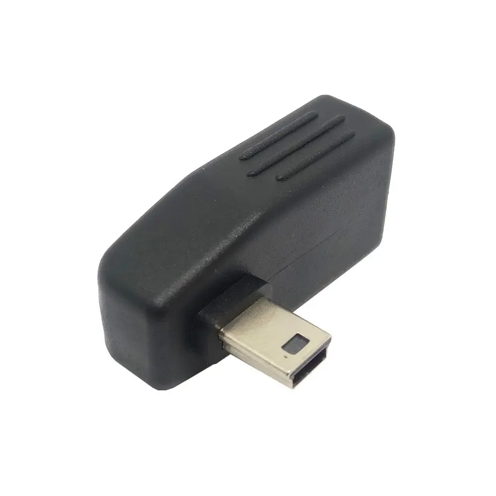 Mini adaptateur USB 5 broches pour hommes, clé USB, 90 aiguilles, compteur de compétitivité, convertisseur de données, diviseur OTG, auto, MP3, MP4, tablette