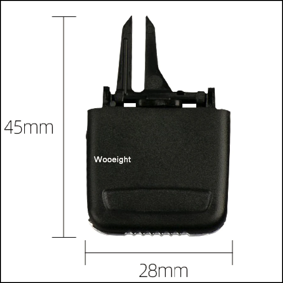 Wooeight 1x Air Conditioning A/C Air Vent Card Pad Outlet Tab Clip Repair Kit Universal Fit For Porsche Cayenne 2011-2015 2016