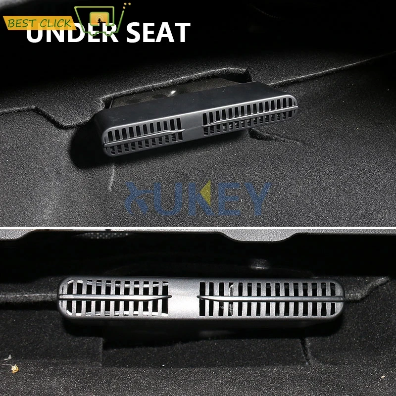 For Buick Encore Vauxhall Opel Mokka 2013-2018 Under Seat Floor Air Vent Protective Cover AC Heater Air Conditioner Outlet Grill