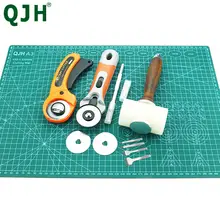 Self-Healing PVC Cutting Mat with Rotary Blade and Leather Tools #5