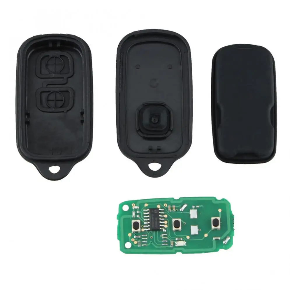 315MHZ 3 Buttons Keyless Entry Car Remote Key Fob Replacement HYQ12BBX Fit for Toyota Celica/Echo/Highlander/Tundra 2001-2007