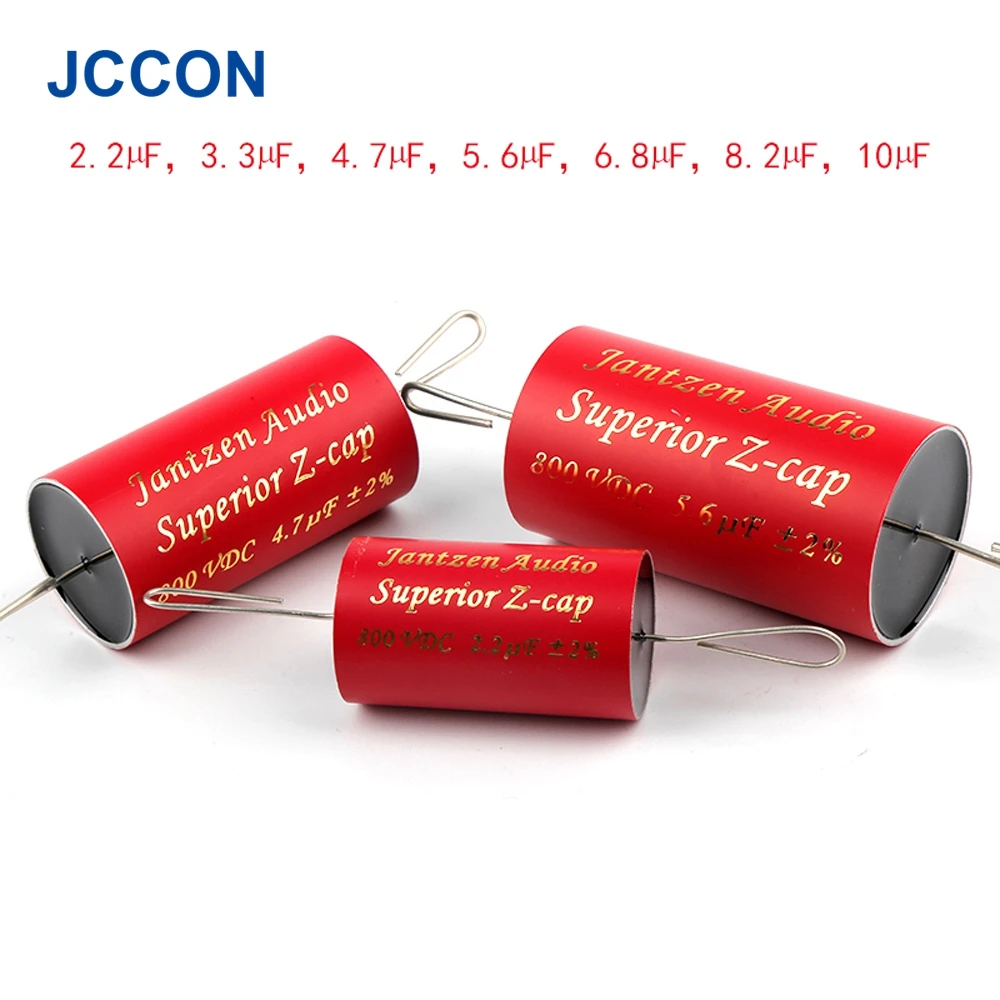 1Pcs Denmark Jantzen 800V Superior Capacitor Fever Crossover Coupling Frequency-Divided Audio Capacitor Audiophile Speaker1-22µF