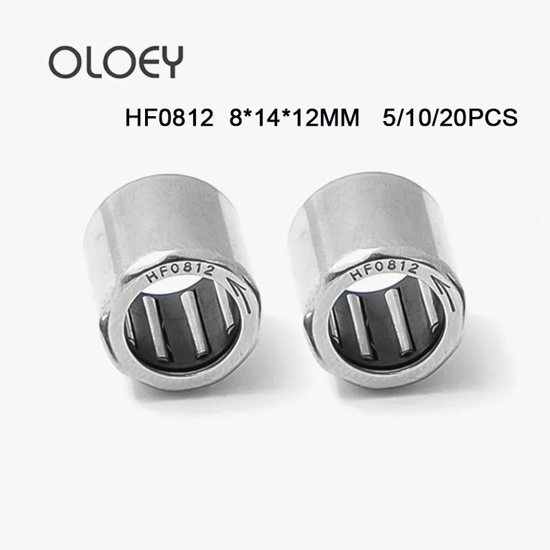 OLOEY HF0812 8X14X12mm Single Way Needle Bearing One Way Roller Bearing Corrosion Resistance And High Quality