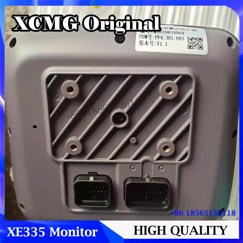 Excavator Monitor Screen XCMG335 XE335 Electronic Display Panel Board Gauge Cluster EXMGXCMG370C3-20 For XuGong Excavator