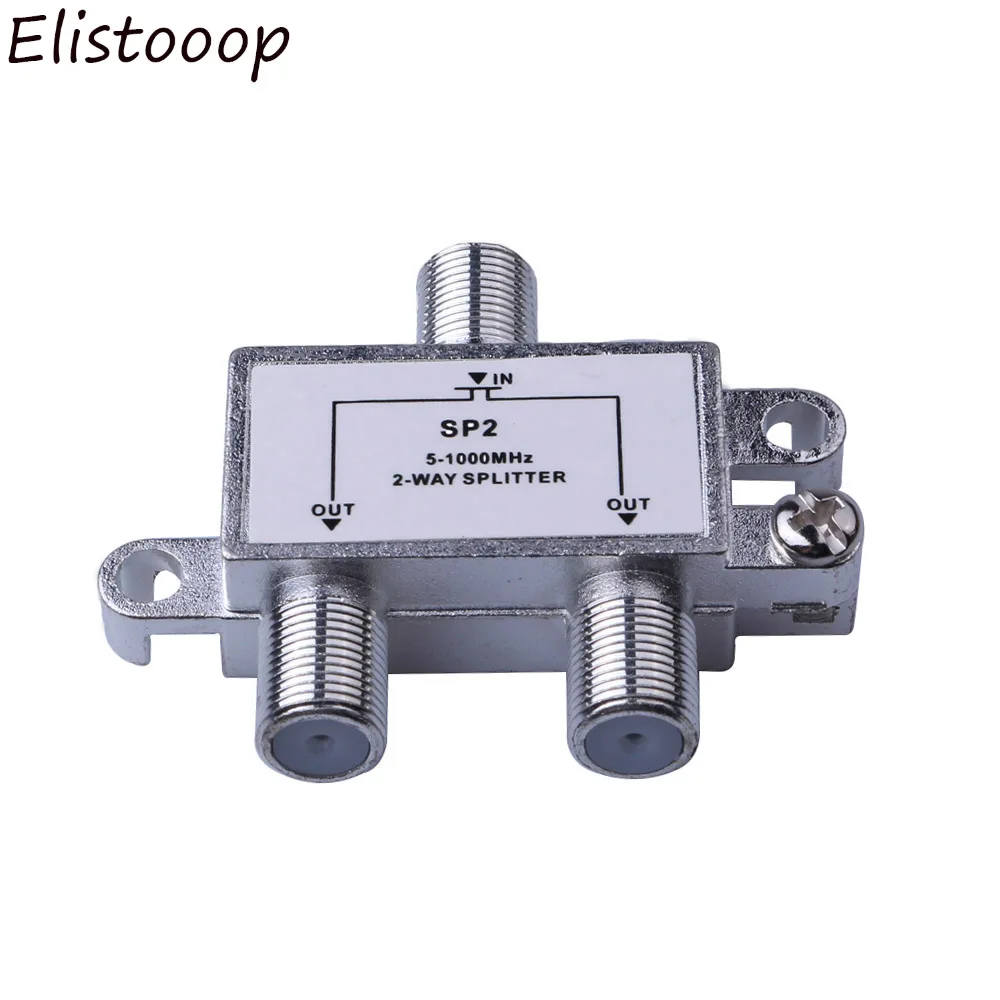 TV Signal Sat Link 2 to1 Satellite Coaxial Diplexer Combiner Splitter Combiners Cable Switch