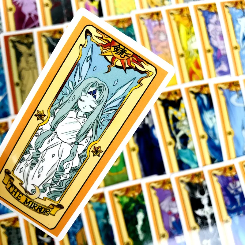 50 шт. Cardcaptor Sakura Captor Sakura волшебные наклейки Mahou Clow аниме наклейки косплей игра реквизит карты игрушки наклейки