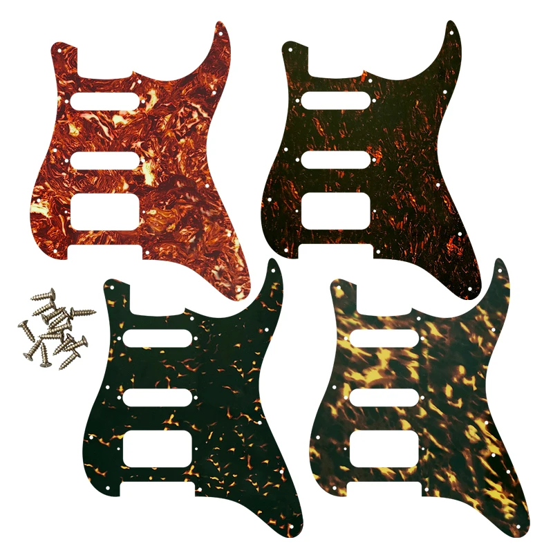 Xin Yue Custom Guitar Parts For US/Mexico Fd Standard Strat 72' 11 Screw Hole Hss Guitar Pickguard Scratch Plate No Switch Hole