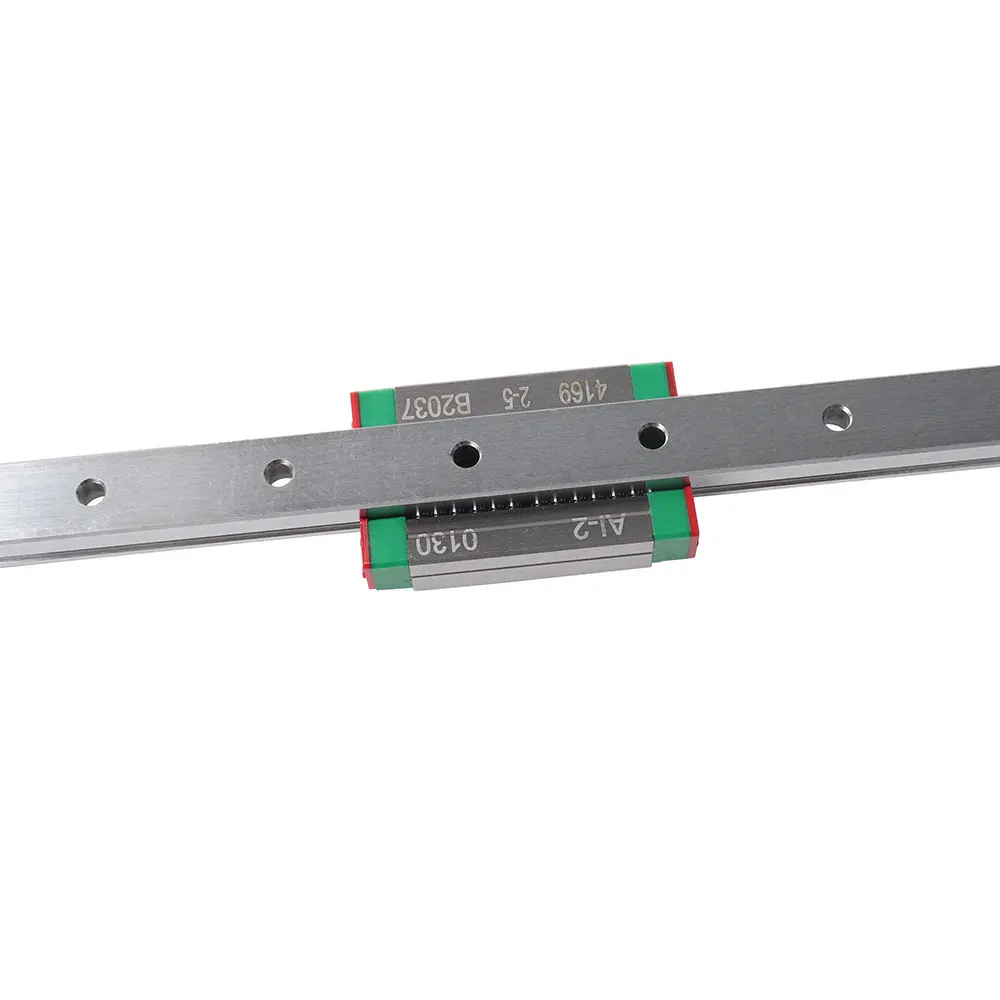 Original  Hiwin MGN12 carriages+400mm L MGNR12C linear rails 5pcs for BLV MGN Cube 3d printer Hiwin MGN12H rail