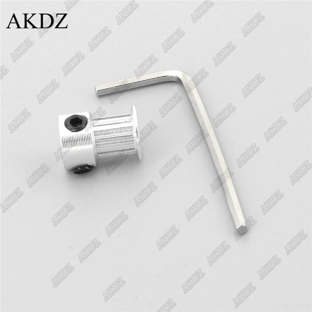 12 teeth 2GT Timing Pulley Bore 4/5mm for GT2 Open Synchronous belt width 6mm/10mm/15mm small backlash 12Teeth 12T