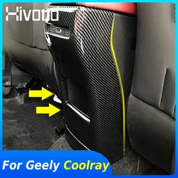 For Geely Coolray SX11 BelGee X50 2024 Accessories Armrest Rear Air Conditioner Outlet Frame Cover ABS Chrome Panel Car Styling