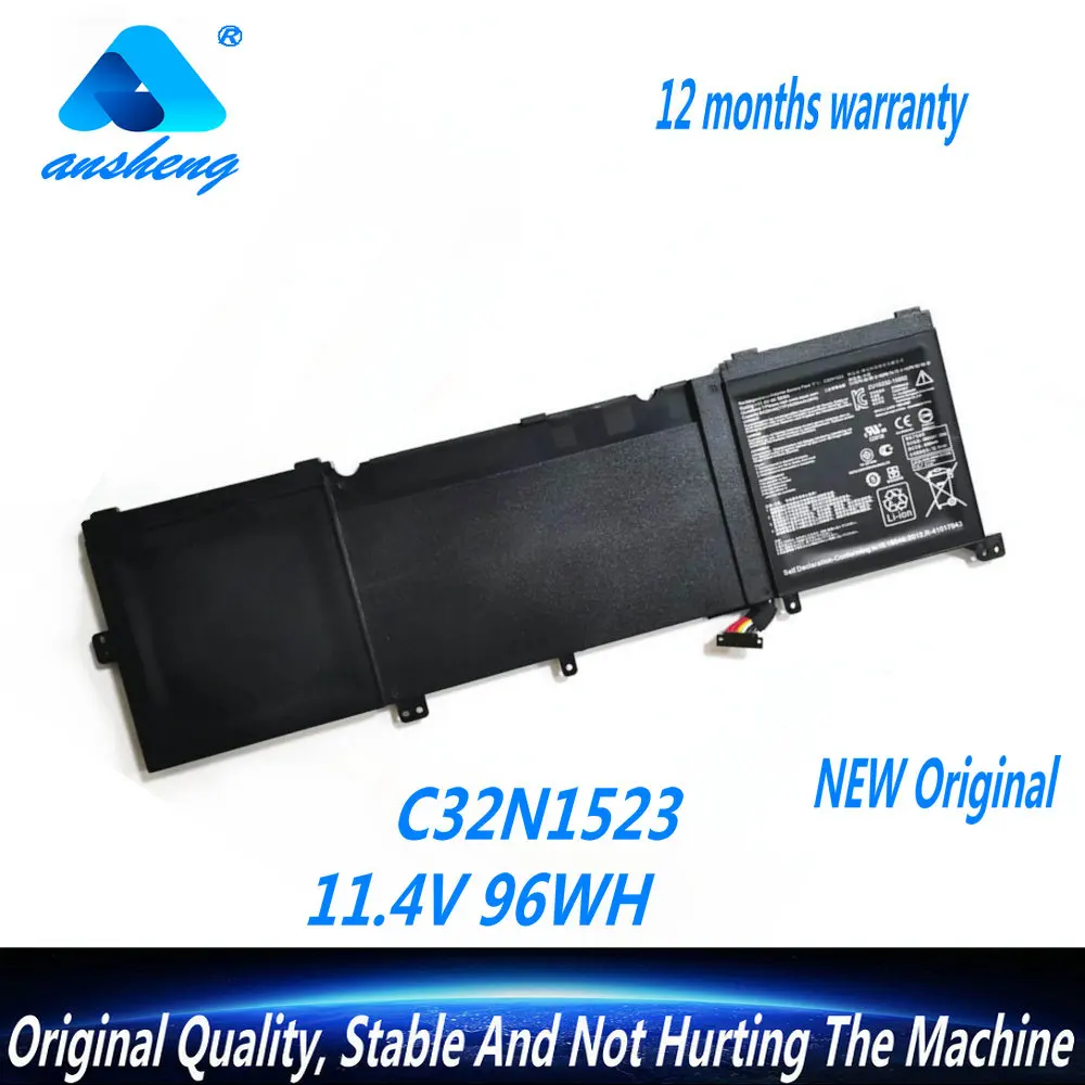 

Оригинальный C32N1523 0B200-01250300 Аккумулятор для ноутбука Asus Zenbook Pro UX501VW N501L Series 11,4 V 96WH 8200mAh