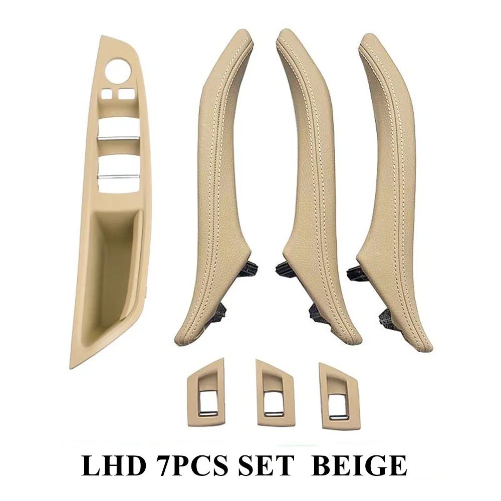 Linkslenker LHD-Leder-Innentür-Zuggriff-Montageset für BMW 5er F10 F11 F18 520 523 525 528 530 535