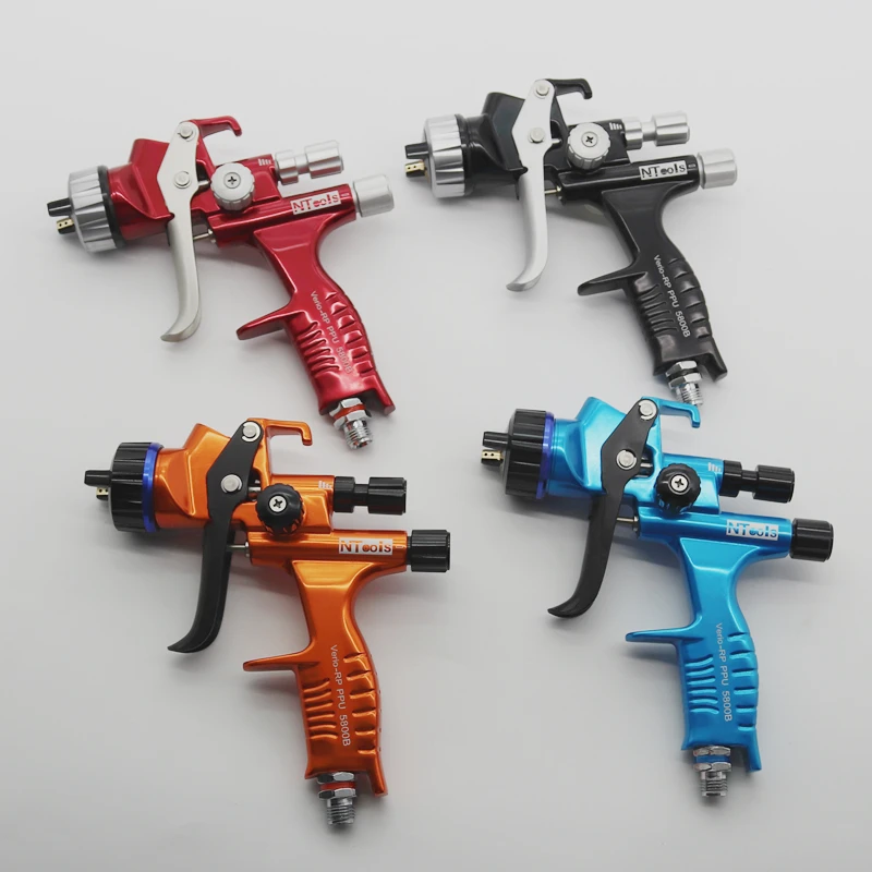 1.3MM Spray Gun With Air Regulator And Air Filter Paint Gun Water Based Air Spray Gun Airbrush Professional Paint Spray Gun