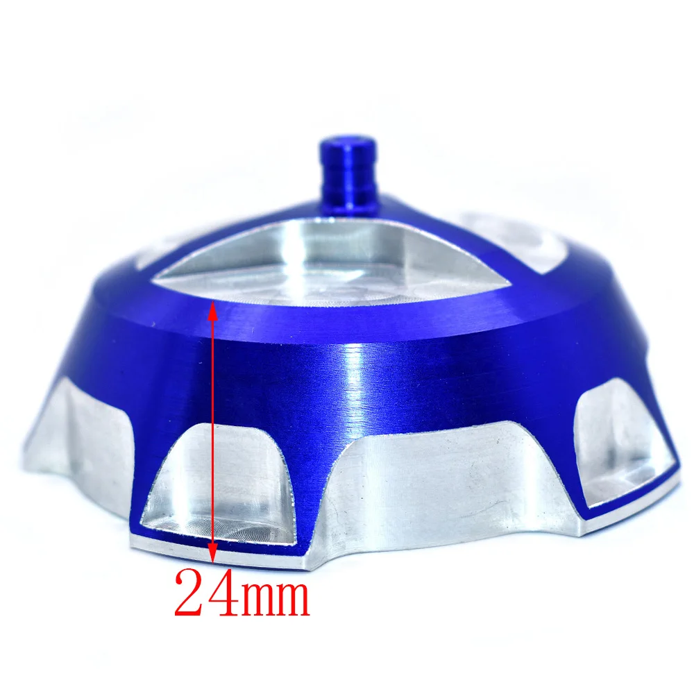 Aluminum CNC fuel tank cap Fit For Kayo Small Dirt bike, XR50 CRF50 KLX110