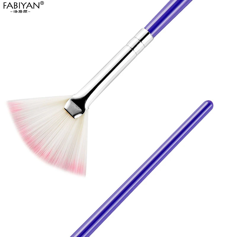 5pcs Brush Brushes Painting Pen In Fan Shape Paint Acrylic UV Gel Polish Design DIY Nail art Manicure Professional