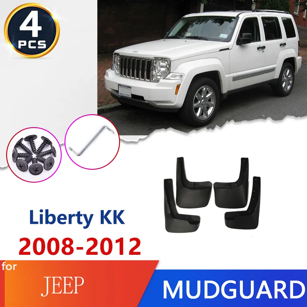 

Car Tire Fender Mud Flaps For Jeep Liberty KK 2008~2012 Perodua Road Guards Mudflap Mudguards Splash Goods Accessories 2009 2010