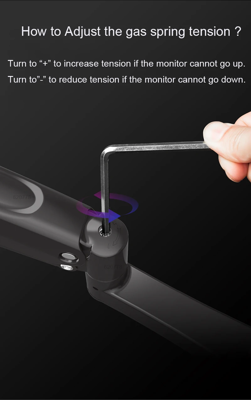 NB M150 Màn Hình Giá Đỡ Công Thái 17-27 "Màn Hình LCD Màn Hình LED Khe Gắn Chân Đế Tải 2-7kgs