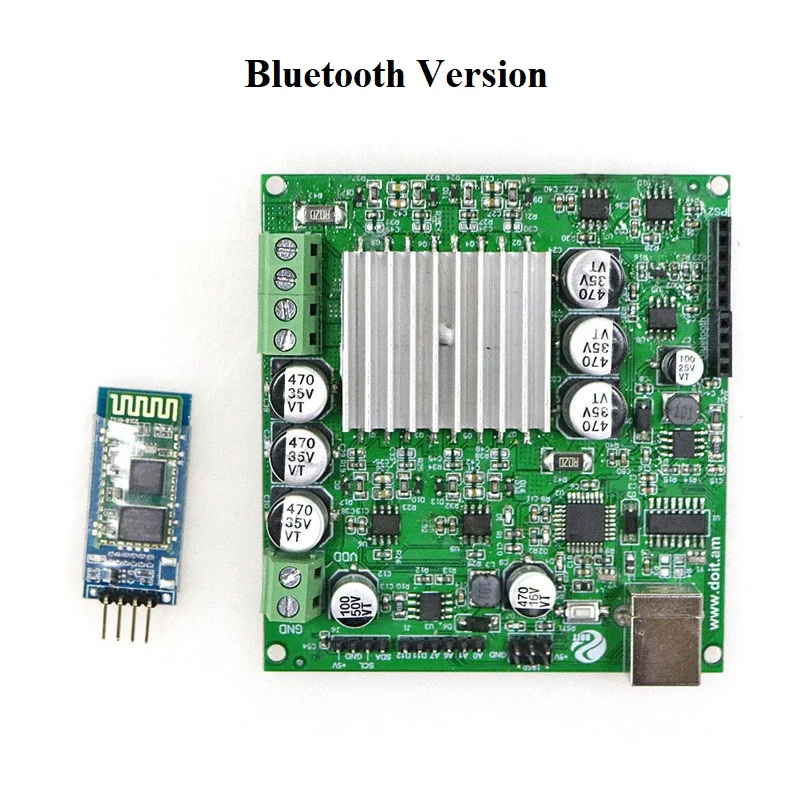 Kit de Control de potencia grande con módulo WiFi de DT-06 + Placa de controlador de Motor 2 en 1 para carga grande Robot tanque chasis DITY RC