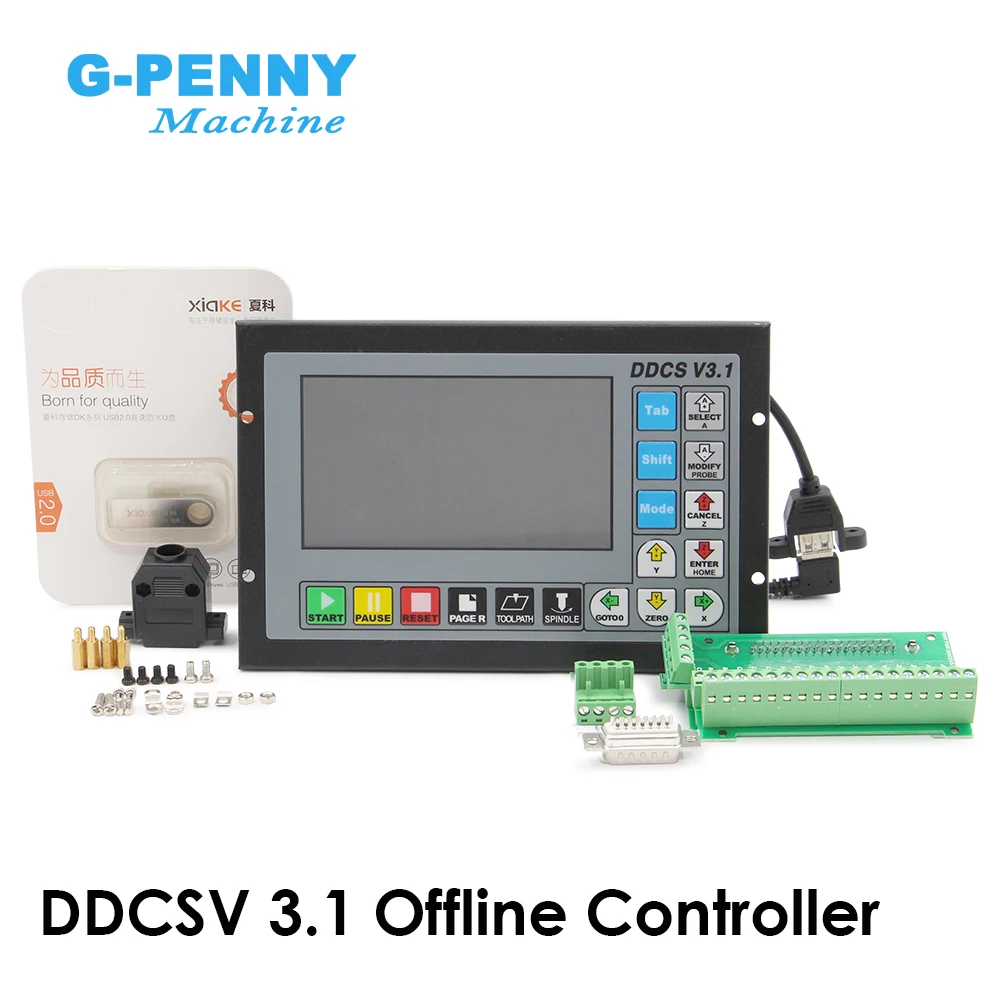 chegada de novo ddcsv31 autonomo controlador de movimento offline suporte controlador eixos eixos usb cnc controlador interface 01