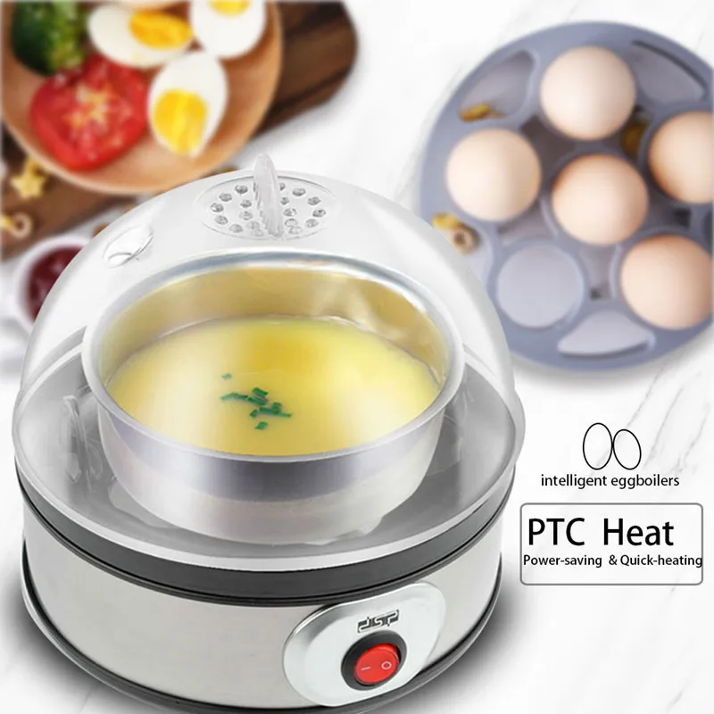 آلة طهي البيض الكهربائية قدرة غلاي بيض للبيض المسلوق متوسطة لينة البيض المسلوق البيض المخفوق مع إيقاف تلقائي