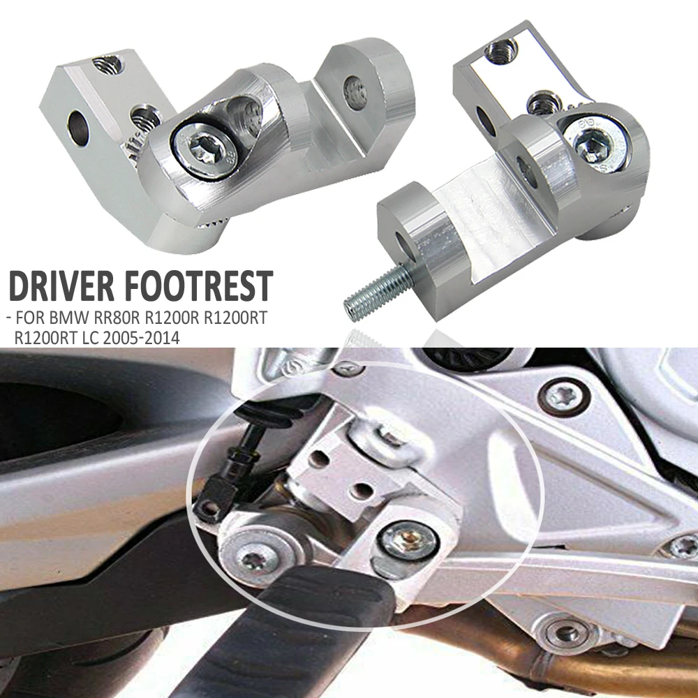 NEW Motorcycle R 1200 R Rockster Adjustable Driver Footrest Passenger Lowering FOR BMW R1200RT R1200RT LC R1200R R80R