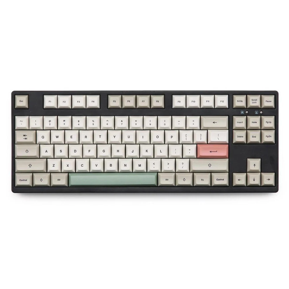 Imagem -05 - Teclados Coloridos Dsa Tintura-subcamada Pbt Grosso Interruptor Cereja mx Compatível com Gh60 Gk61 Gk64 Tada68 9009 96 Teclados