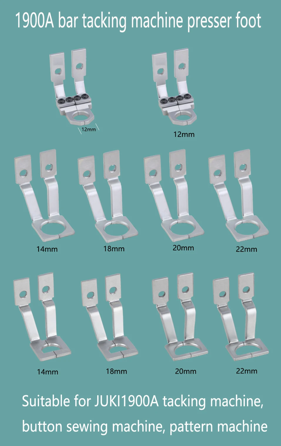 Sewing Machine Parts For Brother 430 430D 430E 430F JUKI 1900A 1850 Prsser Foot Feed Plate