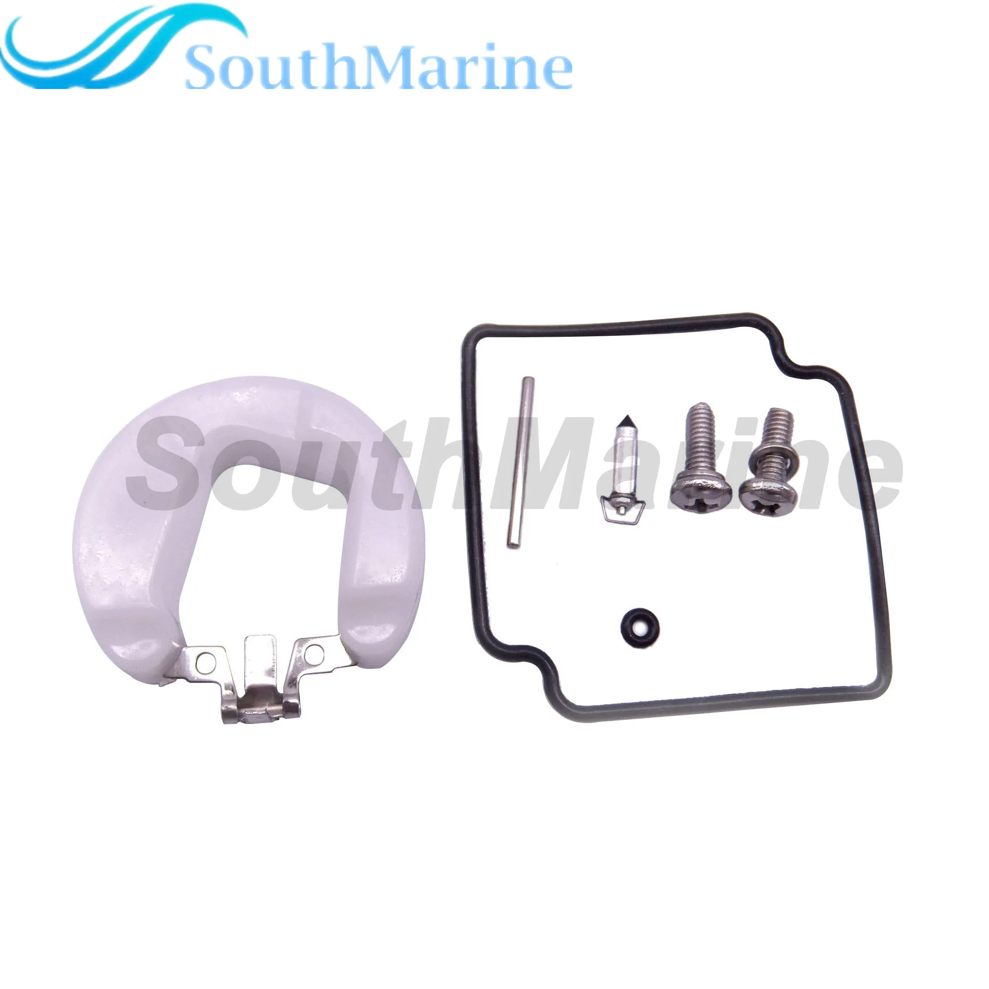 8M0044575 Carburetor Repair Kit for Mercury Mercruiser Quicksilver Outboard Engine 4HP 5HP 6HP view 2