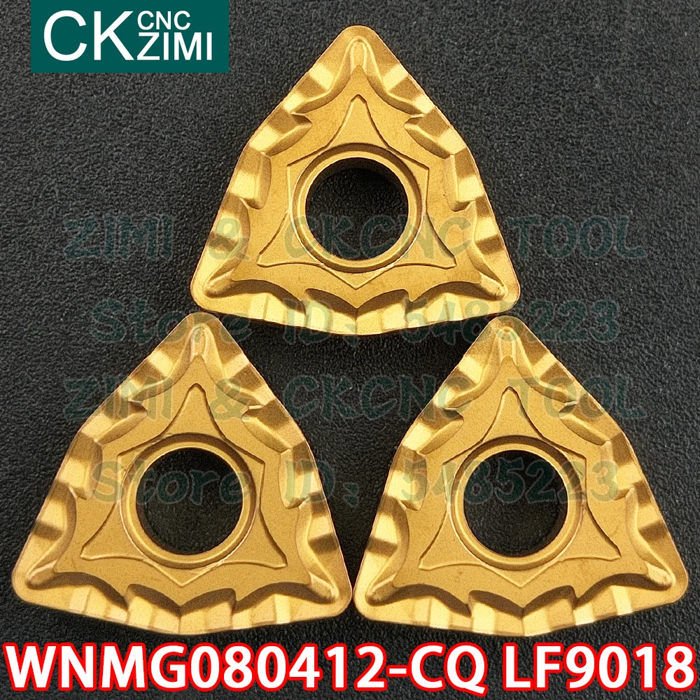 WNMG080412-CQ LF9011 WNMG080412-CQ LF9018 Carbide Dạng Bên Ngoài Biến Miếng Dụng Cụ Kim Loại CNC Tiện Dụng Cụ WNMG Cho Thép Không Gỉ