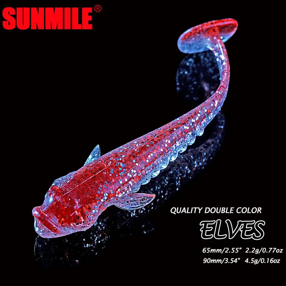 مراجعة تفصيلية لـ SUNMILE ELVES Fishing Soft Lure 65mm: أفضل خيار لمحبي الصيد بالأسماك