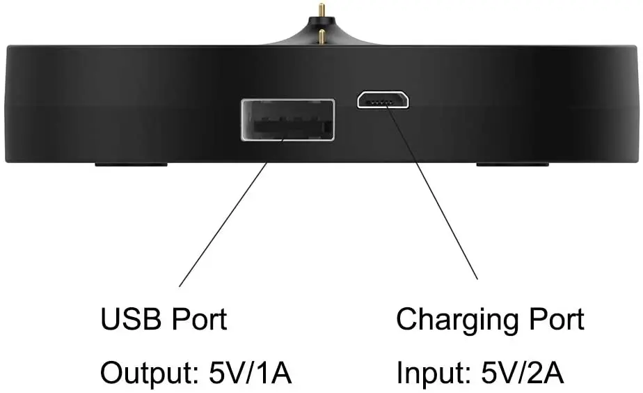 Base de carga con Cable para Logitech Ultimate Ears Boom 3 / Megaboom 3 / MEGABLAST / Blast