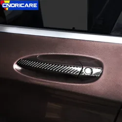 Carbon Fiber Car Exterior Door Handle Strips Decoration For Mercedes Benz CLA C117 GLA X156 A Class W176 2013-18 LHD RHD