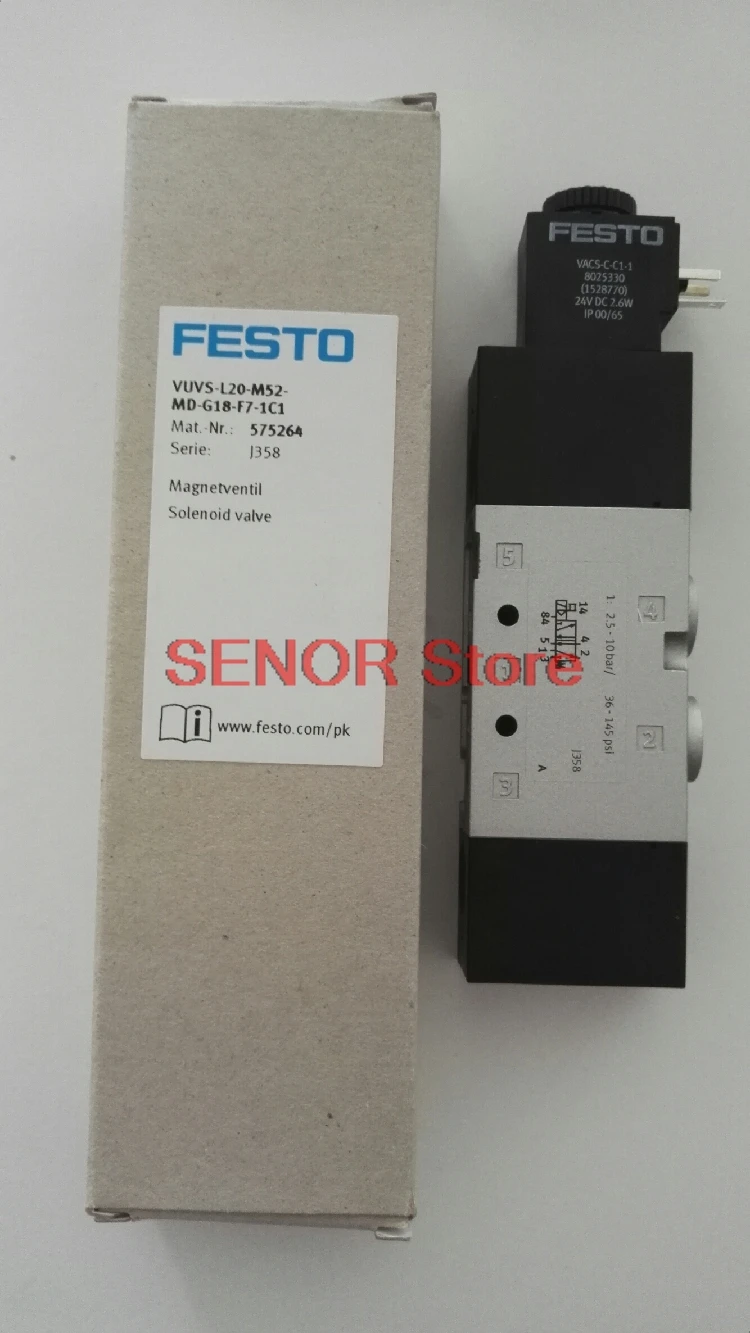 

Brand new original solenoid valve VUVS-L20-M52-MD-G18-F7-1C1 (575264) DC24V