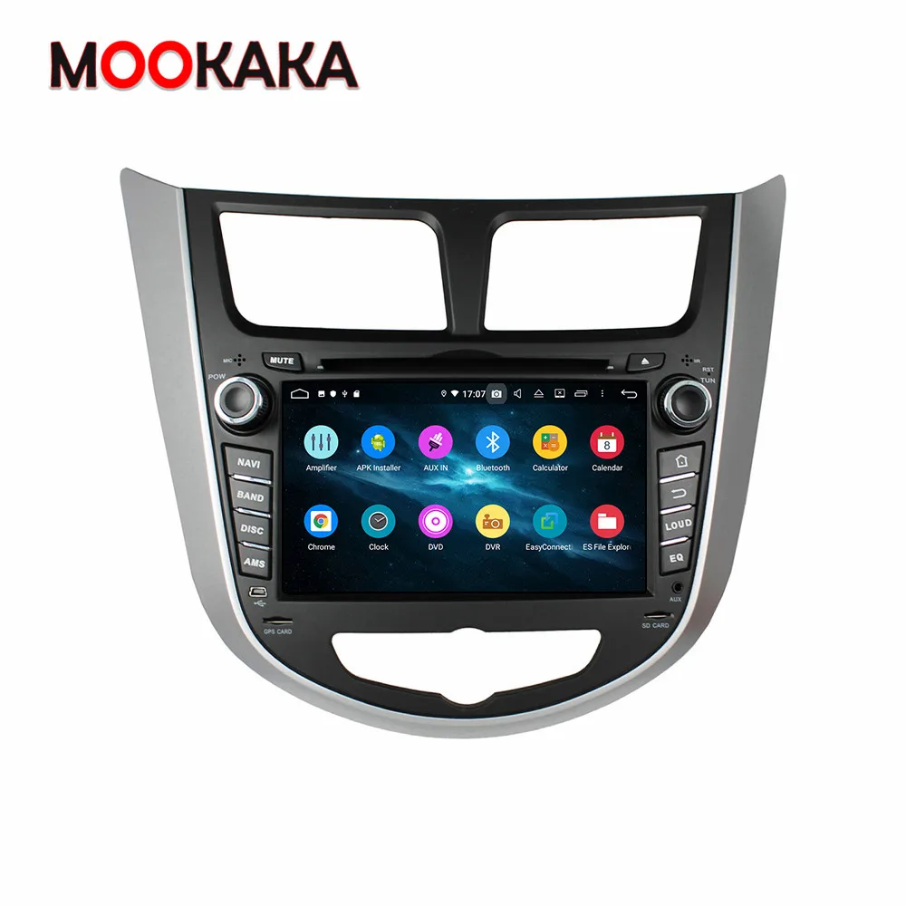 For HYUNDAI VERNA ACCENT SOLARIS 2011-2012 PX6 Screen Android 13.0 4+128G Car Multimedia Player Radio Stereo GPS Navi Head Unit