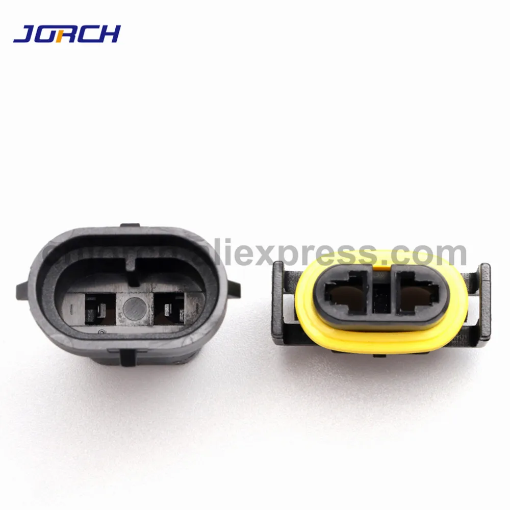 5 Set Delphi 2 Pin Female And Male Connector Fog Lamp Light H11 H8 H9 Lamp Socket 12124819