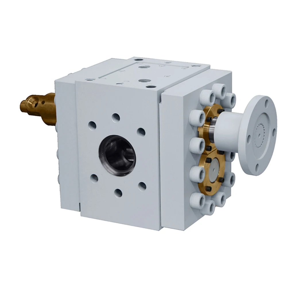 CX-F Best Selling Durable Melt pump high temperature gear pump Volume Range 200CC-500CC