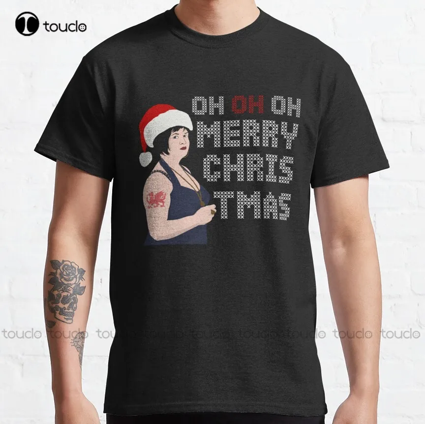 

Christmas Ness Gavin And Stacey Vanessa Jenkins Classic T-Shirt Couples Shirts Custom Aldult Teen Unisex Fashion Funny Xs-5Xl