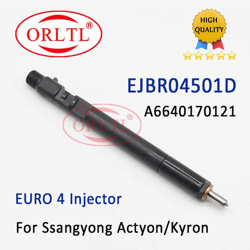 

ORLTL 6640170121 Nozzle EJBR04501D Injector A6640170121 EJBR0 4501D Ejbr04501d For SSANGYONG Actyon 200 2.0L Actyon 200 2.0L