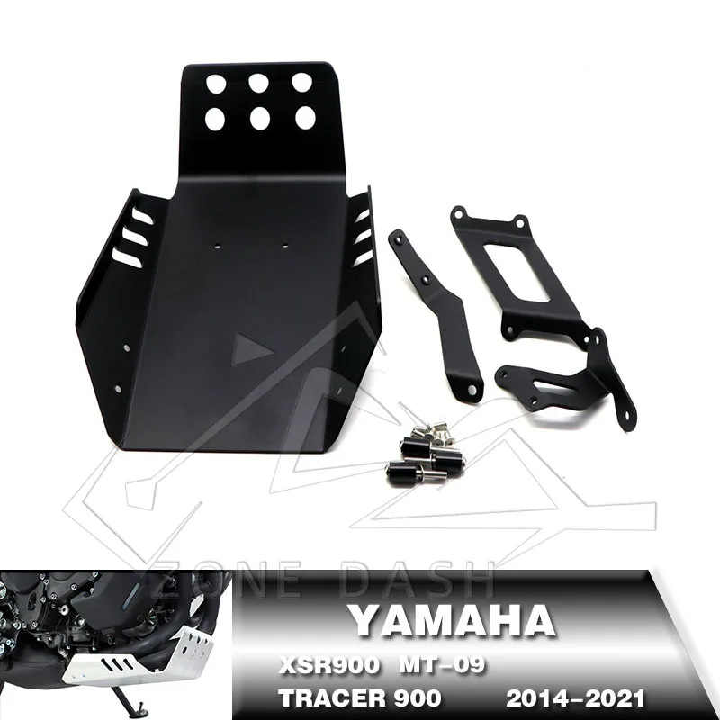 Motorcycle Engine Base Chassis Protection Cover Skid Plate For Yamaha MT09 FZ09 MT FZ 09 2014-2019 2020 2021 XSR900 Tracer 900