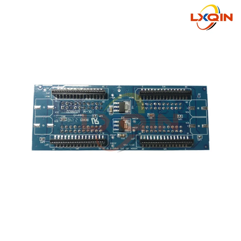 Lxqin hoson xp600 cabeça dupla integrado cartão de conexão para epson xp600 placa adaptador da cabeça de impressão para allwin xuli impressora humana