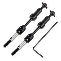 2PCS Universal Dogbone Adjustable CVD Drive Shaft Joint 102015-A 75-85mm 102016-A 110-120mm For HSP1/10 RC Model Car 94123 94103