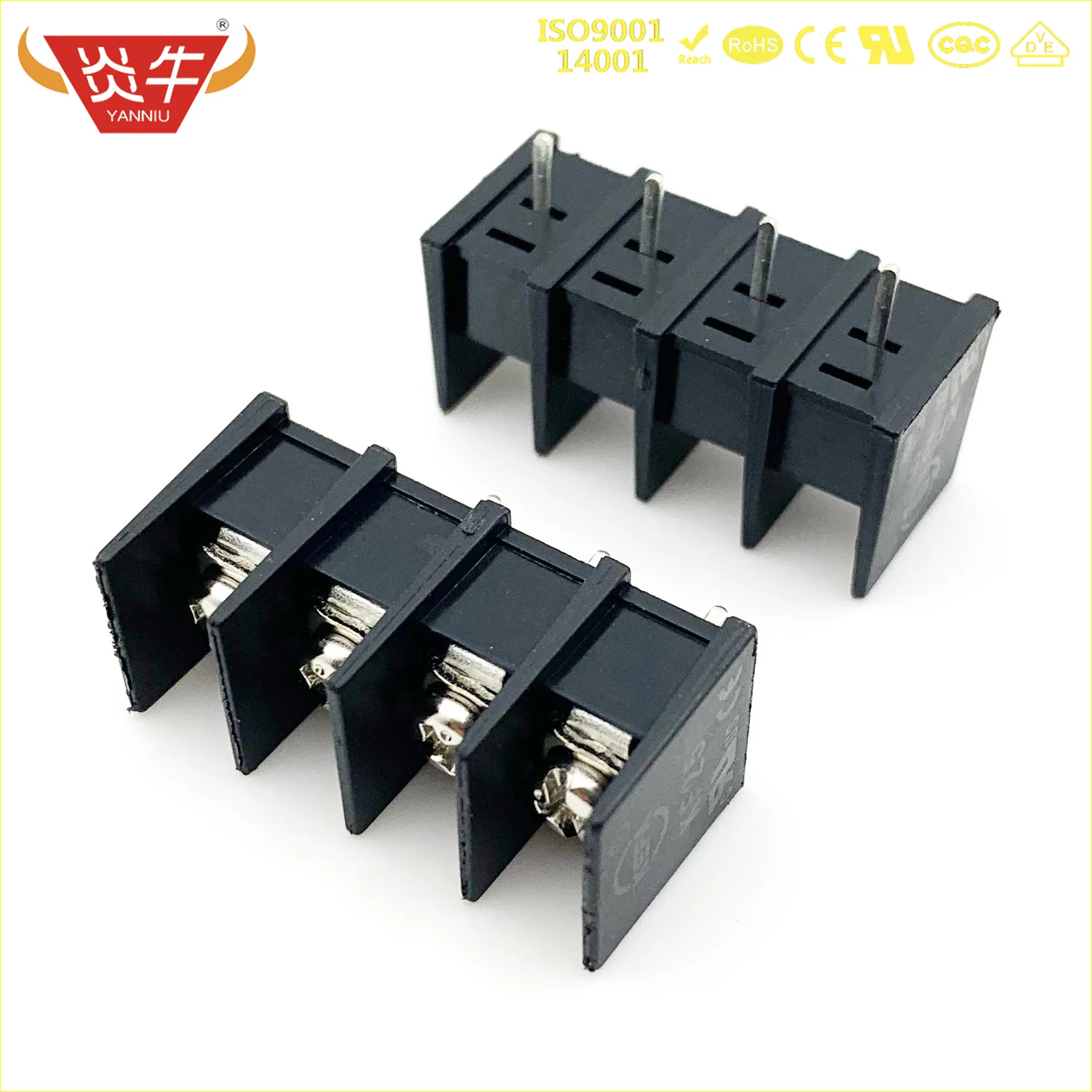 

25Pcs KF45C 9.5 2P ~ 12P PCB CONNECTOR BARRIER TERMINAL BLOCK KF45 DG45C B 9.5mm 2PIN ~ 12PIN 30A/300V PHOENIX CONTACT DEGSON