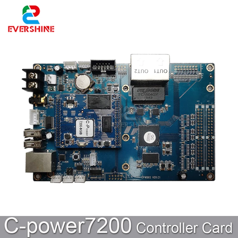 Lumen C-Power70A Asynchronous Video LED Controller Card Of High Refresh Rate High Fidelity Stereo Audio Output