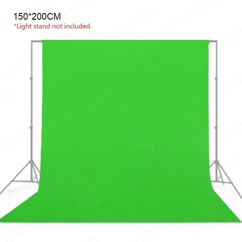 Screen Chroma Key Background Backdrop Studio Photo Reflector With 8.5cm Crossbar Sleeve And Tuck-in Selvedge