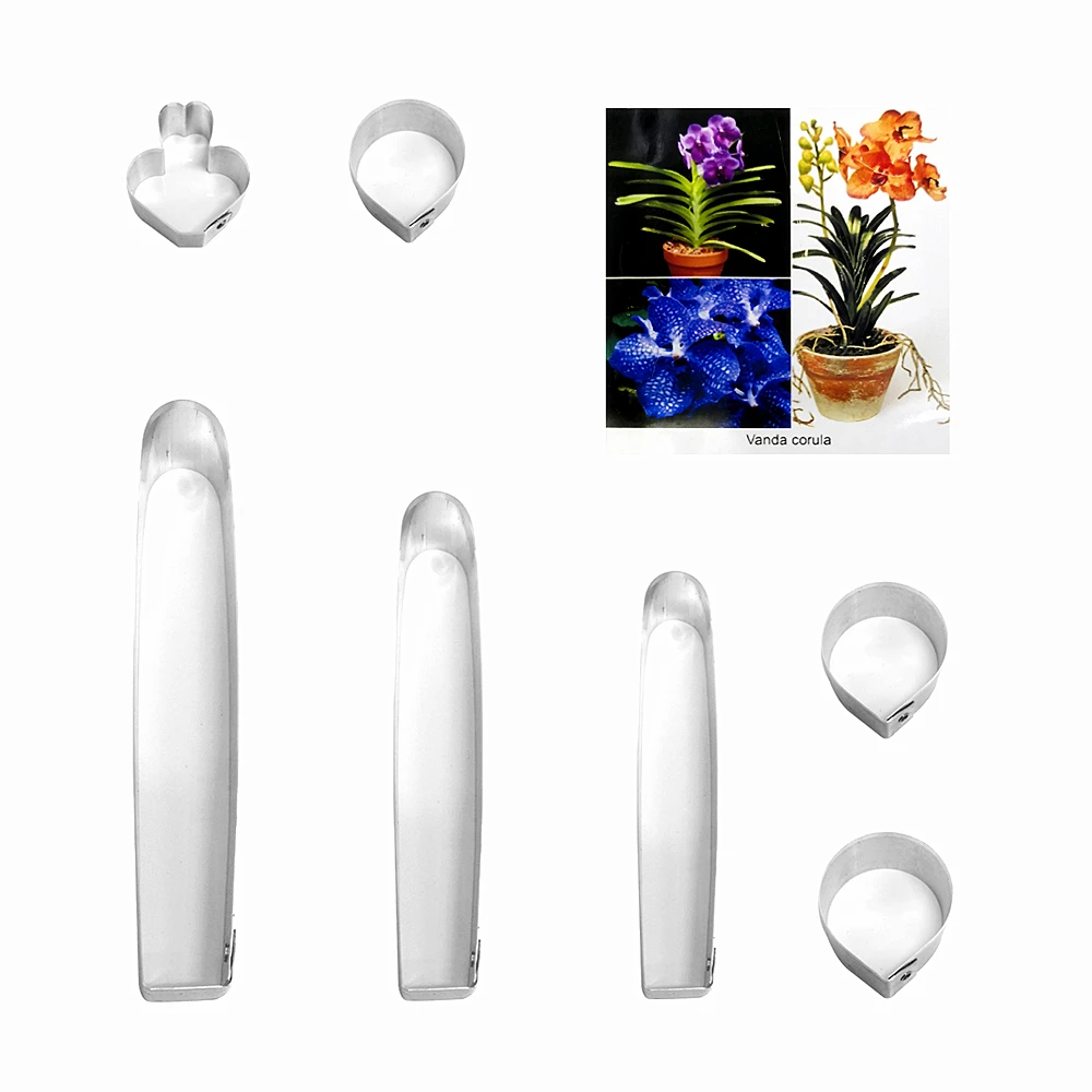 Vanda corula fondant sugar flower cutters baking cake decorations Polymer Clay Cold Porcelain gumpaste tools