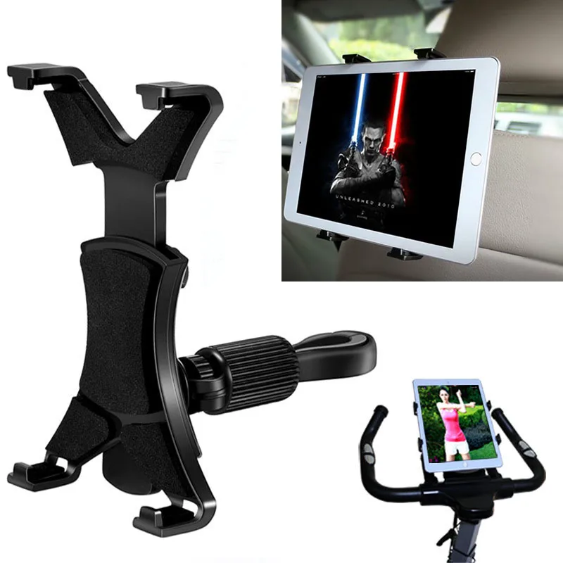 SMOYNG Tablet Car Holder Stand Universal Back Seat Headrest Bracket Tablet Support 7-12 inch tablet Mount For iphone xs