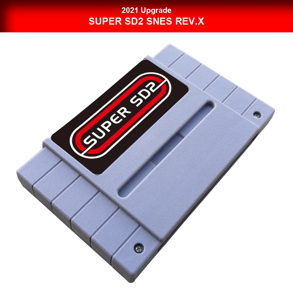 Mosel China version SUPER SD2 pro rev.X  snes pro sfc pro supports special chip games for super family Console