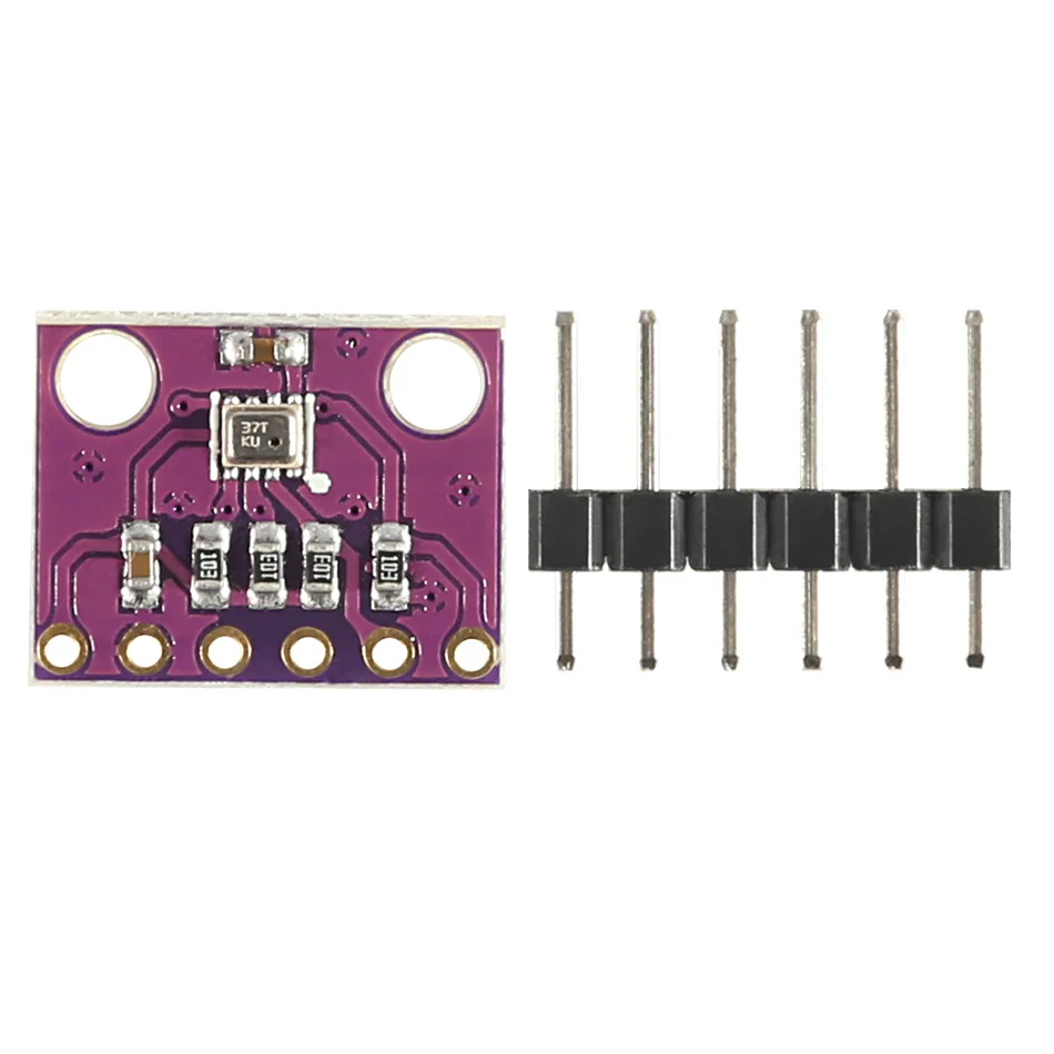 Módulo de pressão barométrica da umidade da temperatura do sensor digital de aokin 3.3v bmp280 para arduino