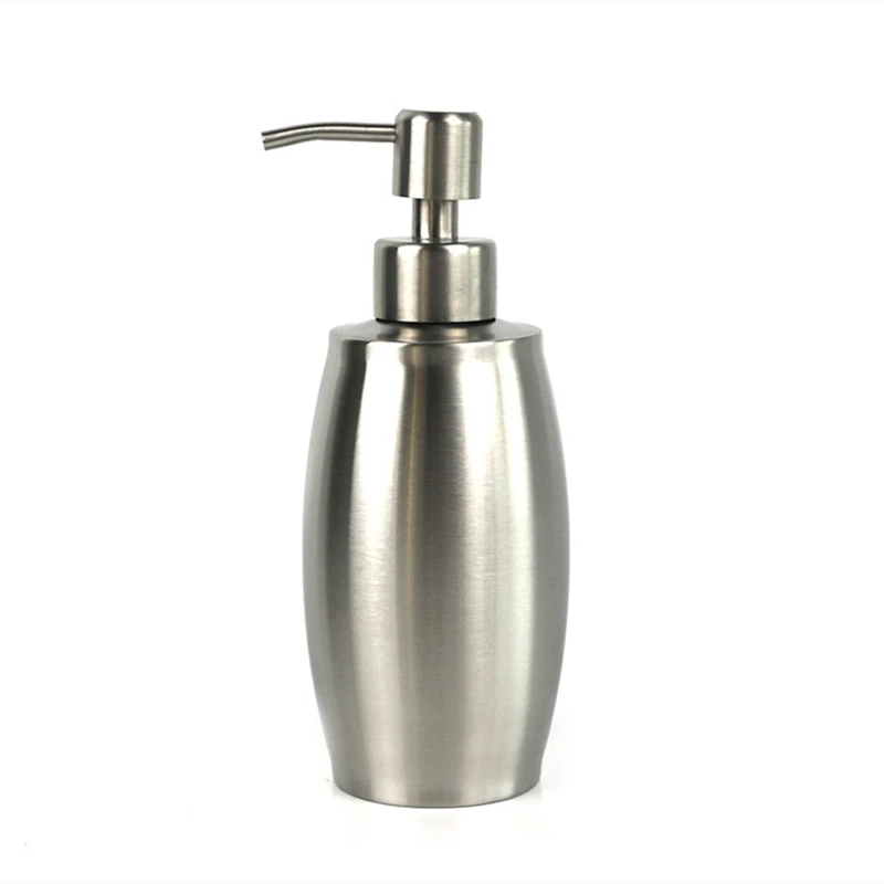 New Stainless Steel Handmade Brushed Liquid Soap Dispenser Bathroom Accessories Kitchen Hardware Convenient Modern