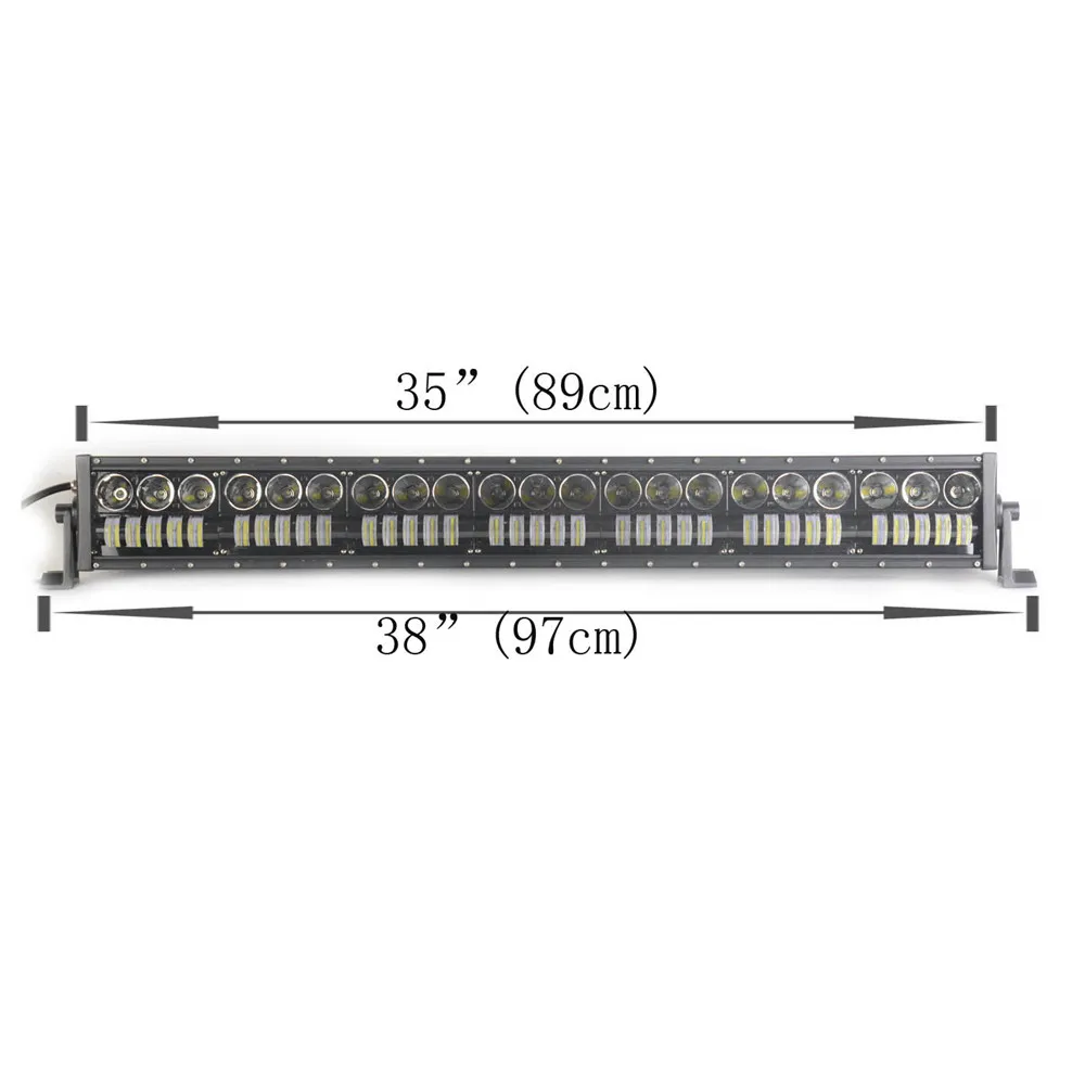 LED Bar Light Off Road 385W 12V 24V Hi Low Beam Led Work Lamp Driving Fog for Niva lada 4x4 Truck ATV Accessories 35